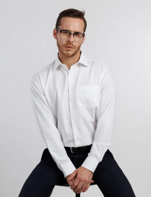 Office-Ready Style with Spill-Proof Shield Shirts
