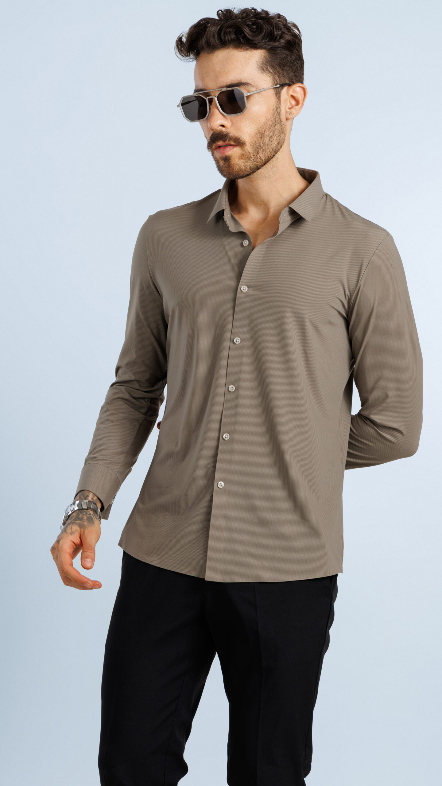 Fashion Meets Function in Spill-Proof Shield Shirts
